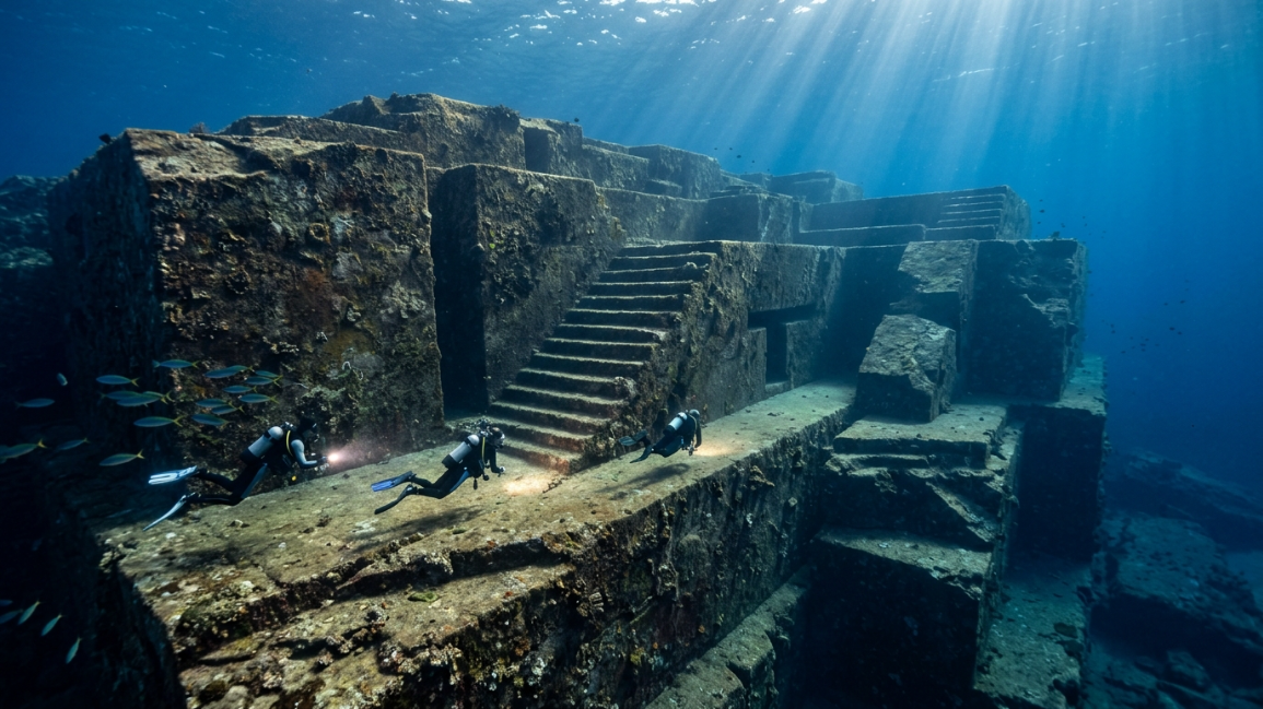 Yonaguni Monument anomaly